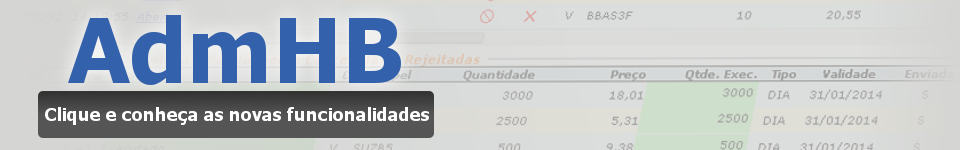Novidades AdmHB